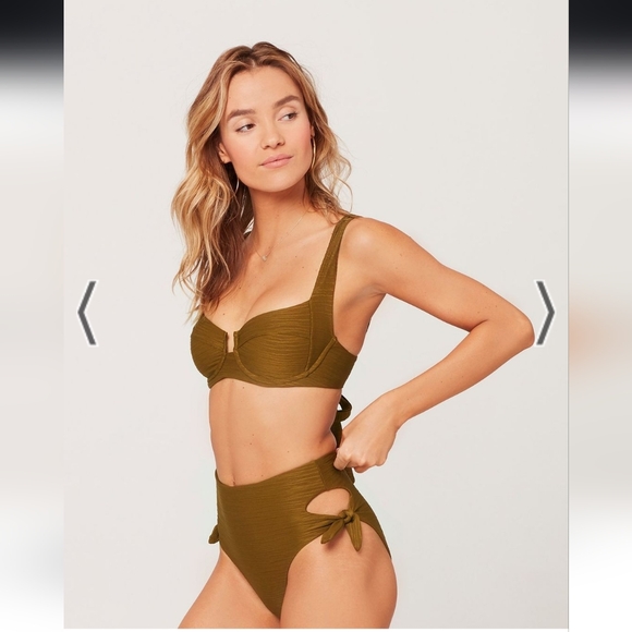 l*space Other - L*Space Camellia Bikini Top & Bummin' Bottom Shorebreak Texture Small